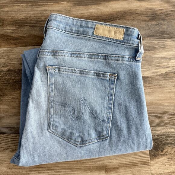 AG Adriano Goldschmied Prima Ankle Cigarette Leg Jeans Women’s 29 Light Wash - Picture 6 of 6
